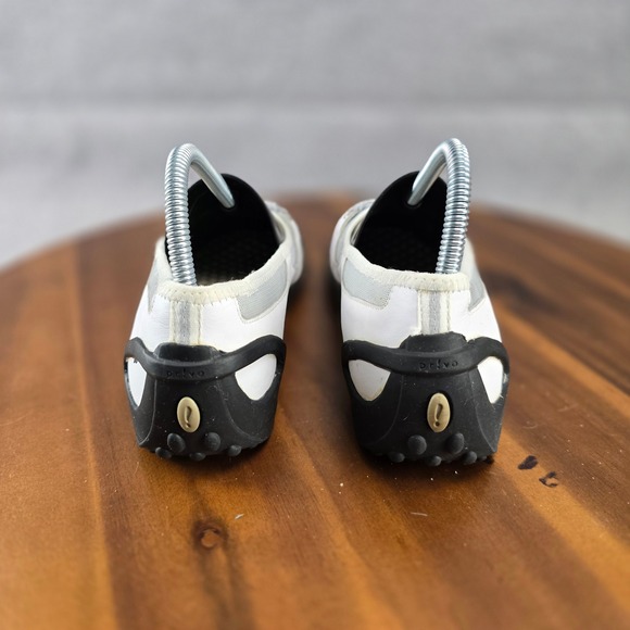 Privo White Leather Slip On Casual Comfort Balletcore Flats Shoes 7.5 M - Picture 12 of 15